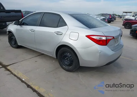 2016 Toyota Corolla Le z USA, uszkodzony, nr VIN 5YFBURHE4GP389047